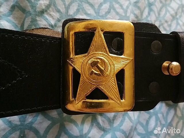 Ремень генеральский, со звездой Ремень генеральский, со звездой