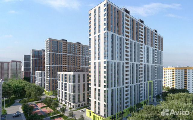 2-к квартира, 62.2 м², 5/25 эт.