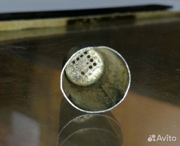 Наперсток серебро 875 пр Агитация Серп и молот Наперсток серебро 875 пр Агитация Серп и молот