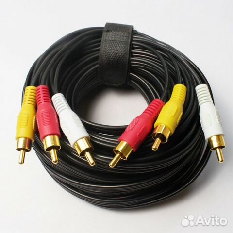 Кабель 3RCA 15 метров