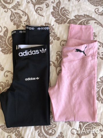 Леггинсы Nike и Puma 9-10 лет