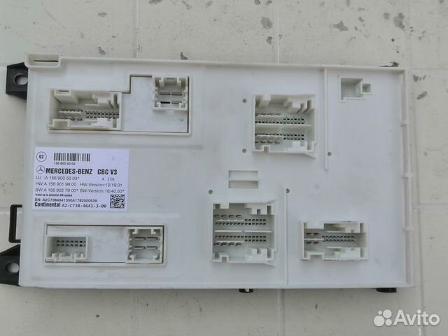 Блок комфорта Sam Mercedes Benz GLA X156 2017 250