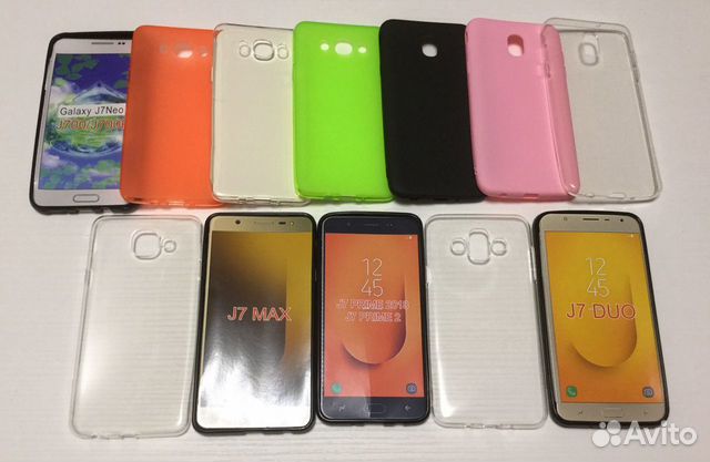 Чехол SAMSUNG Galaxy J8/J7/J6/J6+/J4/J4+/J3/J2/J1