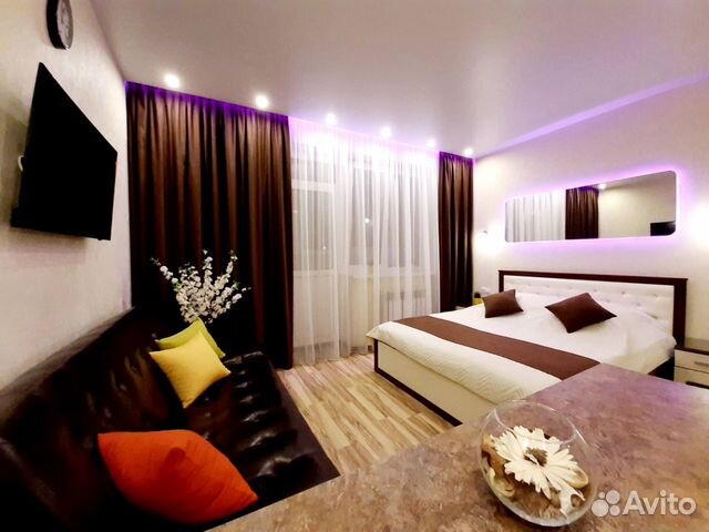 

Квартира-студия, 35 м², 2 кровати