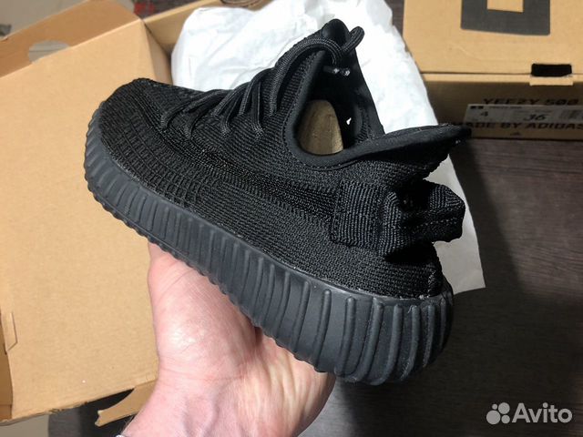 Adidas Yeezy boost 350 черные(39 размер)