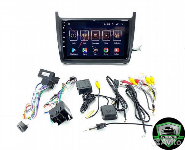 Штатная магнитола VW Polo Android 8.1 2010-2020 Штатная магнитола VW Polo Android 8.1 2010-2020