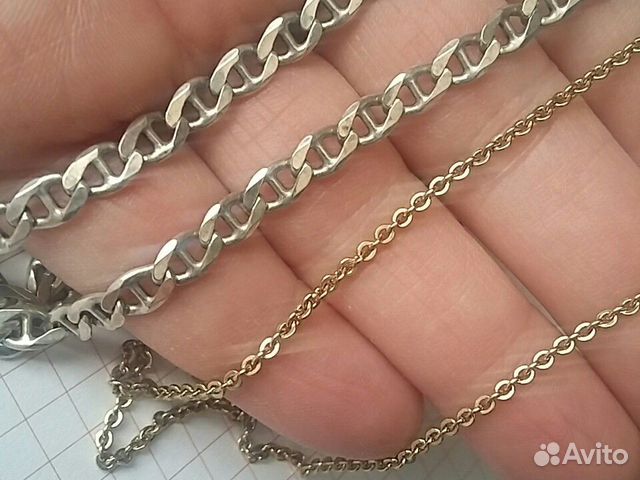 Серебряные цепи 925 пробы