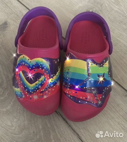 Crocs Сабо Крокс фанлаб Лайтс 3 пары с9 и с10 Crocs Сабо Крокс фанлаб Лайтс 3 пары с9 и с10
