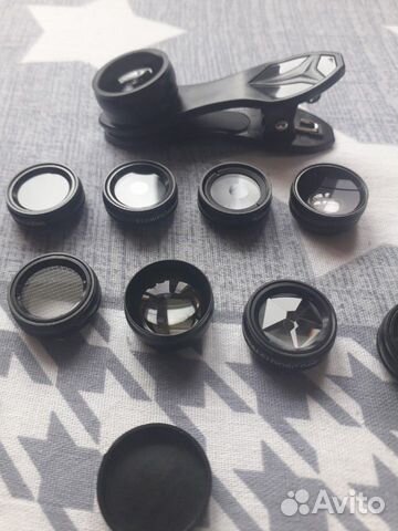 Набор объективов для смартфона 10в1 Набор объективов для смартфона 10в1