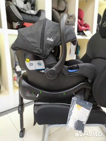 Автолюлька изофикс Joie i-gemm + база изофикс 0-15