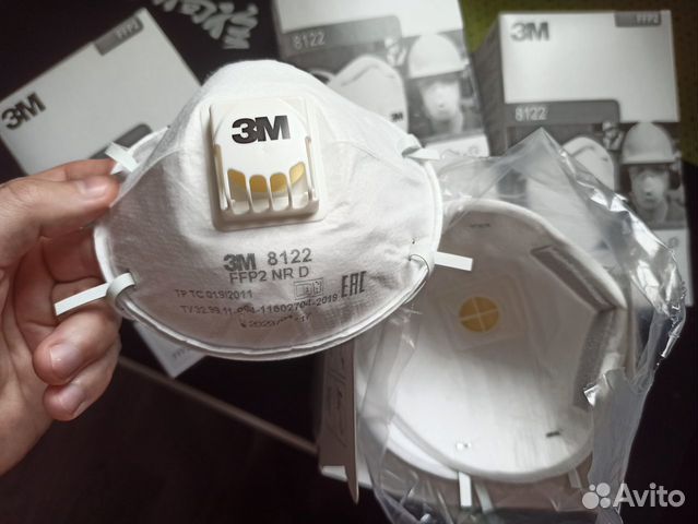 Респираторы 3M 8122 FFP2 (3М)