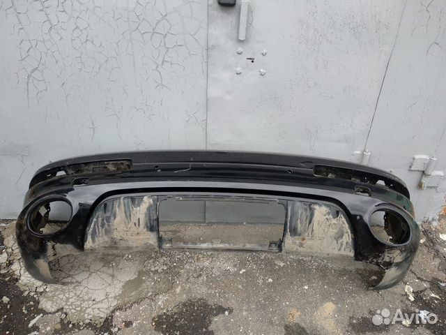 Бампер задний на Audi Q7 W12