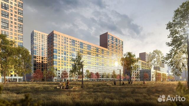 1-к квартира, 34.7 м², 12/25 эт.