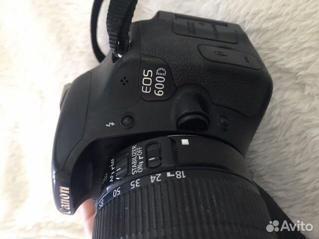 Canon 600D ; kit 18-135 mm
