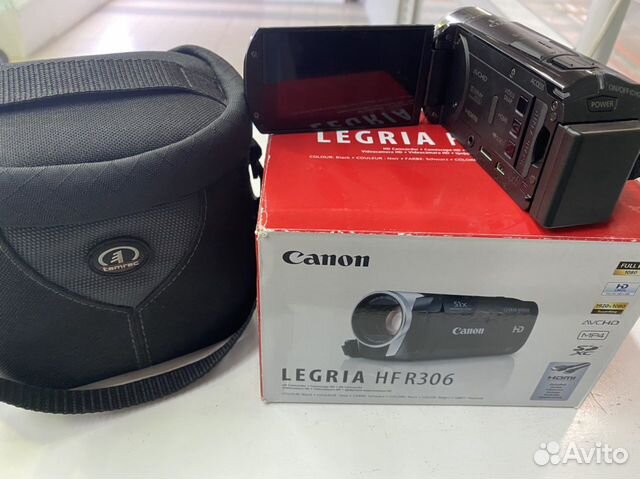 Видеокамера Canon legria HF R306