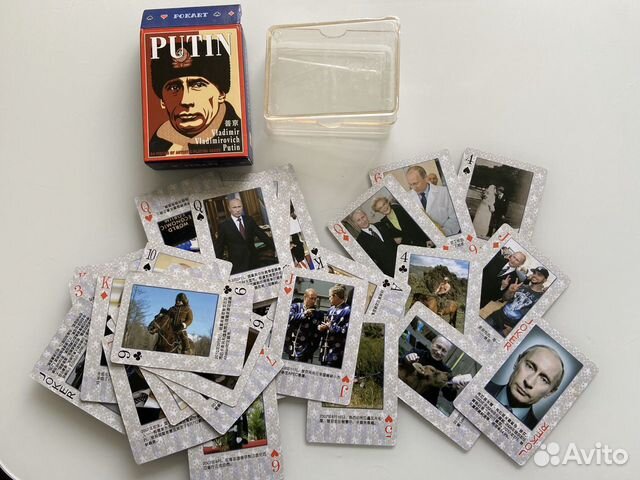 Карты игральные коллекционные Путин Карты игральные коллекционные Путин