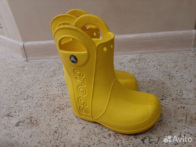 Детские сапоги Crocs C8 (размер 25-26)