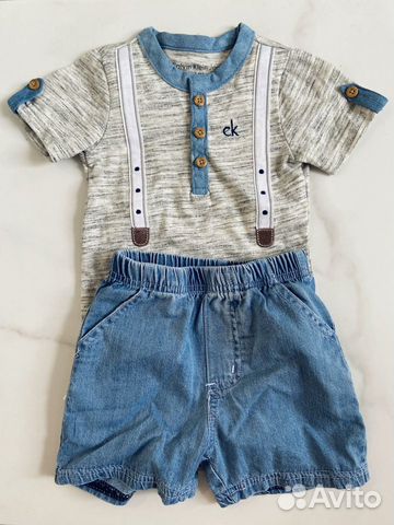 Боди,костюм для мальчика Calvin Klein 3-6 мес Боди,костюм для мальчика Calvin Klein 3-6 мес