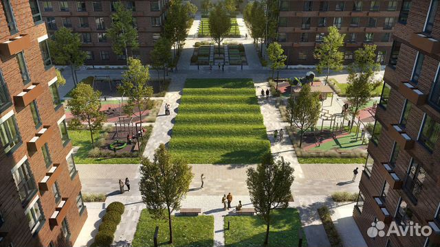 1-к квартира, 40.1 м², 12/13 эт.