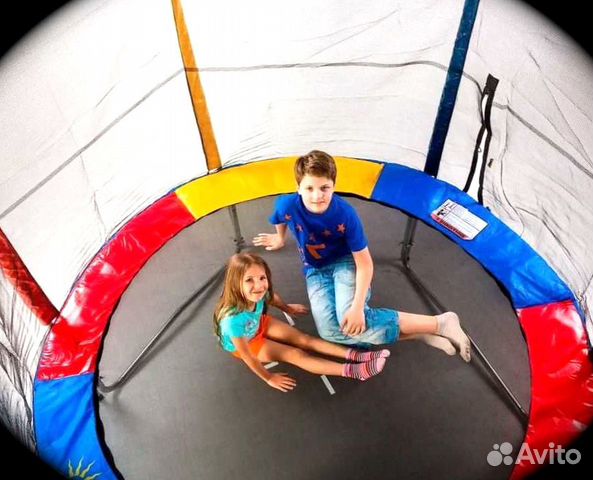 Батут для дачи детский (для детей и взрослых)