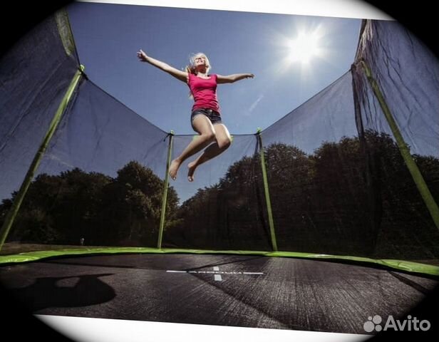 Батут 244 см. для дачи - для детей