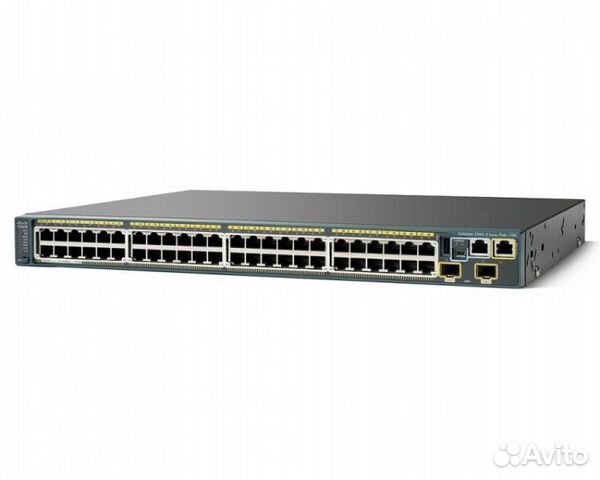 Коммутатор Cisco 2960S-48FPD-L PoE+