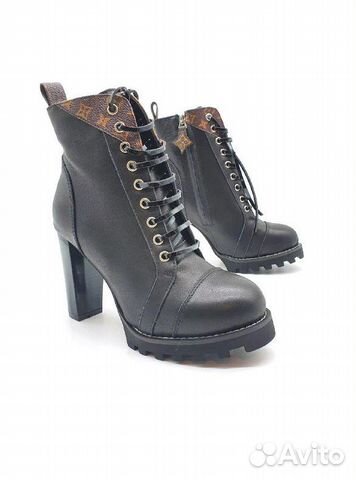 Ботильоны женские Louis Vuitton star trail Black