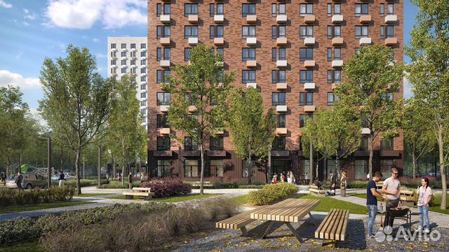 1-к квартира, 39.5 м², 3/15 эт. 1-к квартира, 39.5 м², 3/15 эт.