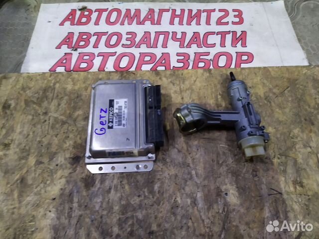 Блок управления двигателем эбу Хундай Гетц Гетз