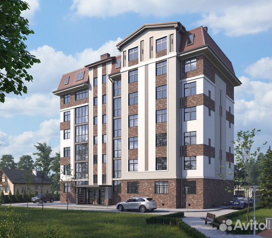 2-к квартира, 62.1 м², 3/7 эт.