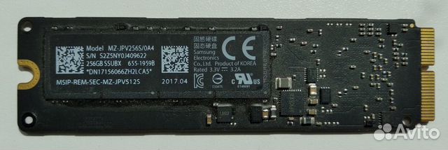 SSD 256gb для MacBook Pro Air iMac