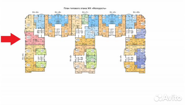 4-к квартира, 151.7 м², 5/5 эт. 4-к квартира, 151.7 м², 5/5 эт.