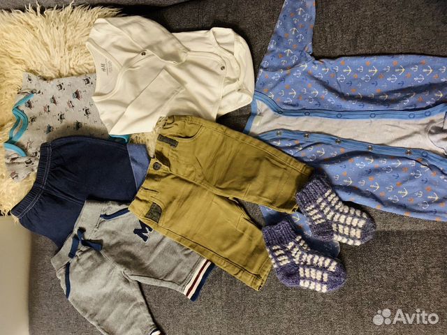 Вещи на мальчика Mothercare HM пакетом размер 62 Вещи на мальчика Mothercare HM пакетом размер 62