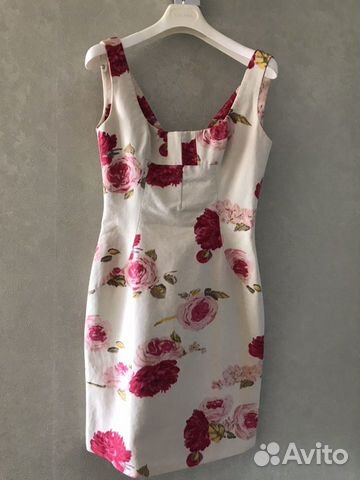 Платье шёлковое футляр Dolce&Gabbana