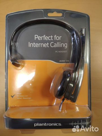 Проводная гарнитура Plantronics Audio 326 или 310 Проводная гарнитура Plantronics Audio 326 или 310