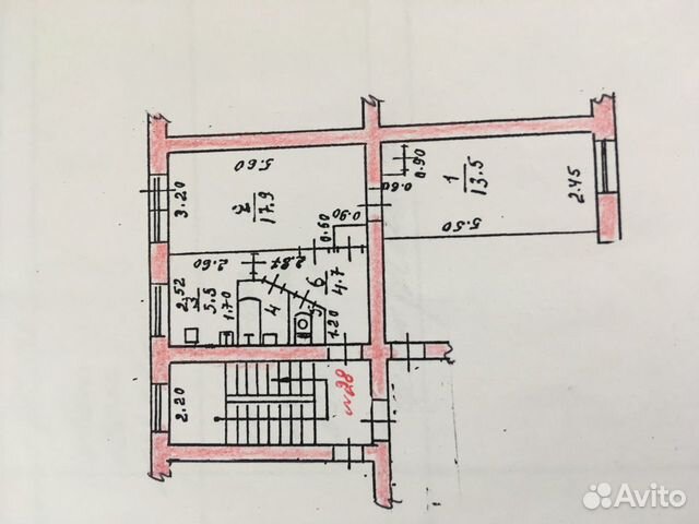 2-к квартира, 43.7 м², 4/5 эт. 2-к квартира, 43.7 м², 4/5 эт.