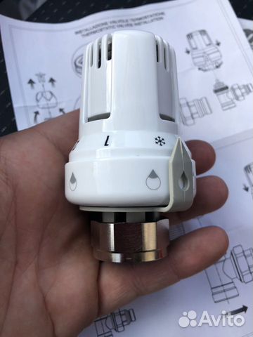 Термостатические головки icma 985 резьба м28*1,5 M