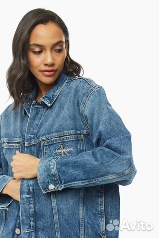 Calvin Klein.Стильная джинсовая куртка.Новая S/M Calvin Klein.Стильная джинсовая куртка.Новая S/M