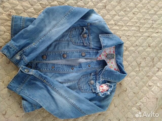 Джинсовая куртка Zara kids