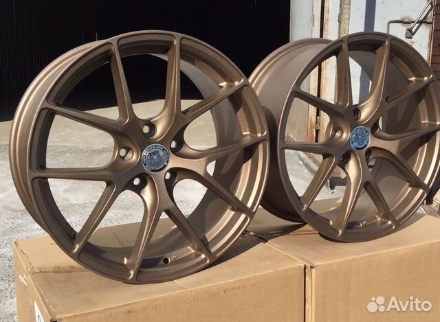Диски R20 5-112 HRE Matt Bronze