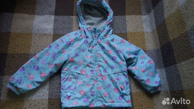 Ветровка для девочки Fun time (86 размер) Ветровка для девочки Fun time (86 размер)