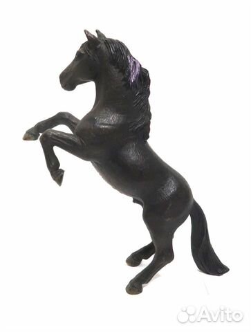 Чёрный мустанг на дыбах Schleich Чёрный мустанг на дыбах Schleich
