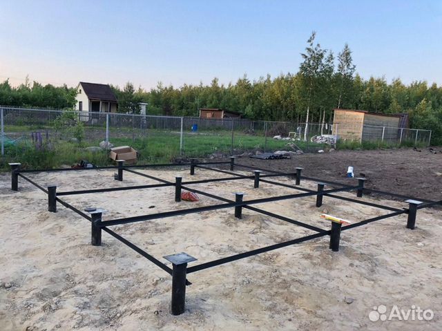 Монтаж винтовых свай под ключ,свайный фундамент