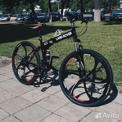 Велосипед на литых дисках
