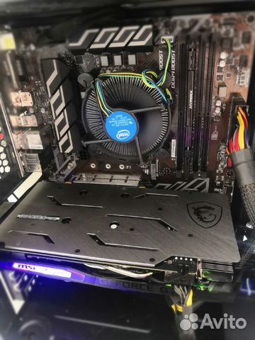 Игровой комплект на MSI сборке (GTX 1660 gaming X)