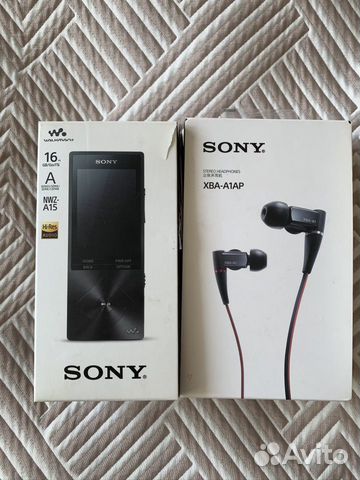 Плеер Sony NWZ-A15 и наушники sony XBA-A1 Плеер Sony NWZ-A15 и наушники sony XBA-A1