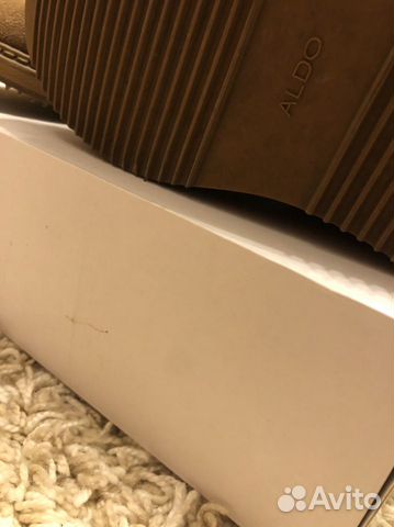 Полусапожки aldo 39 р-р натуральная замша