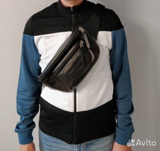 Сумка Coach оригинал поясная мужская