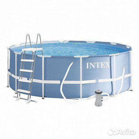 Каркасный бассейн intex 457x122 см