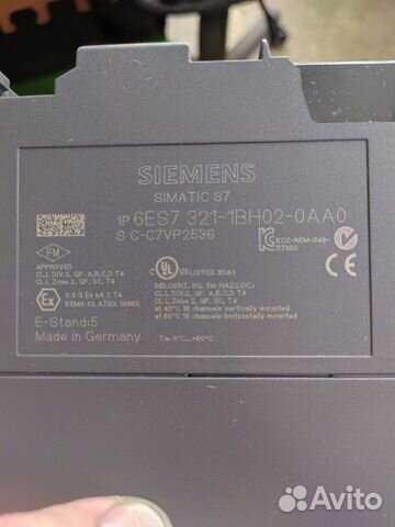 Контроллеры simatic S7-300 6ES7321-1BH02-0AA0